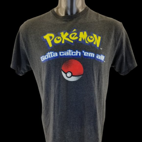 Pokemon Tops - 2 Of Vintage  Pikachu Pokemon Gotta Catch them All